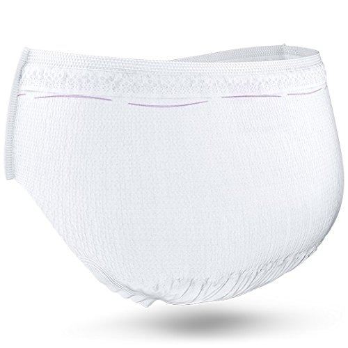 Tena Lady Pantalones Discreta, ropa interior protectora para la incontinencia urinaria moderada/incontinencia, grande (L), 6-pack (6 x 5 piezas)