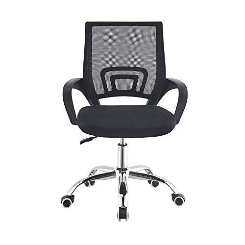 TIENDA EURASIA® Silla de Escritorio Giratoria - Silla de Oficina Ergonómica con Respaldo Transpirable