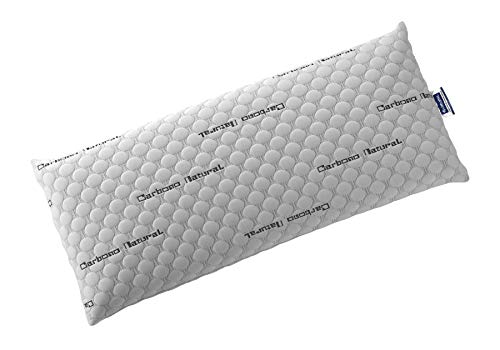 Todocama - Almohada viscoelástica Carbono con Copos 100% viscoelásticos. Tejido Strech de Carbono. Firmeza Media - Alta. (Todas Las Medidas Disponibles) (90 cm)