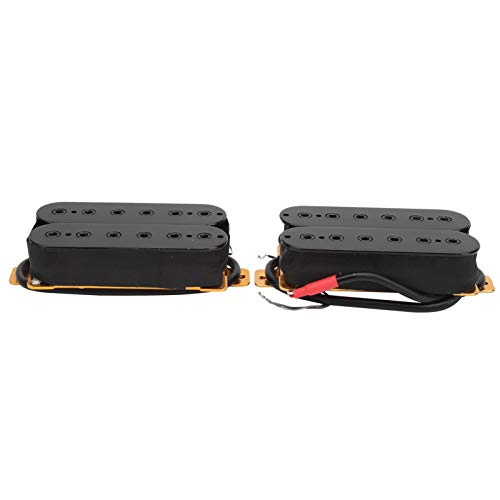 Tomotato Pastilla de Guitarra Pastilla Humbucker de Doble Bobina Pastilla de Cuello de Guitarra Pastilla de Guitarra con Imán de Cerámica para Piezas de Guitarra Eléctrica Humbucker