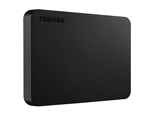 Toshiba Canvio Basics - Disco duro externo portátil USB 3.0 de 2.5 pulgadas (1 TB) color negro