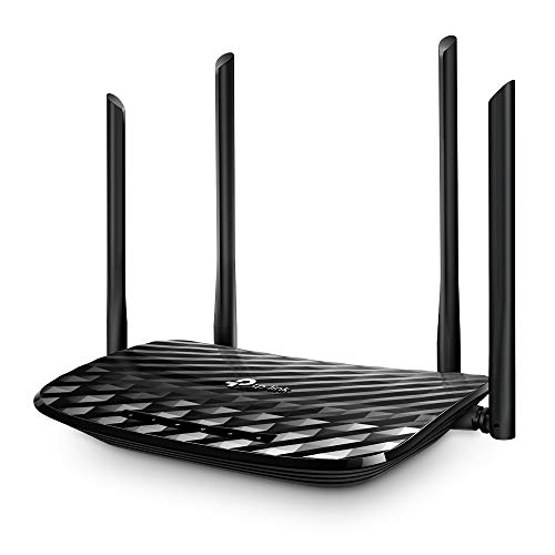 TP-Link Archer C6 - AC1200 Router inalámbrico Gigabit, WiFi MU-MIMO de Banda Dual, Modo Multi, 4 Antenas, 4 Puertos LAN de 1000/100/10 Mbps, 1 Puerto WAN de 1000/100/10 Mbps