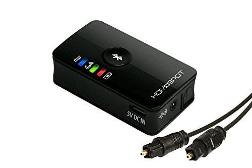 Transmisor de audio de Home Spot® dual HD Bluetooth con función Auto-Reconnect y aptX, entrada óptica digital Dual Bluetooth Transmitter (S/Pdif Optischer Eingang - Digital)