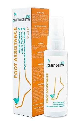 Tratamiento de ayuda para los hongos de los pies y la eliminación de olores – Desodorante natural en aerosol para el calzado para la higiene de las uñas y los pies