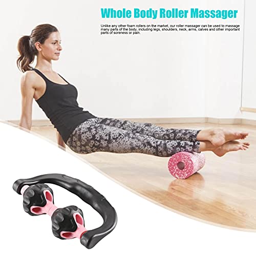 Trigger Point Roller Masajeador portátil de mano para antebrazo, codo, mano, brazo y pierna, liberación miofascial y fascial, auto masaje para golfista, tratamiento de codo de tenista o alivio