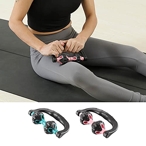 Trigger Point Roller Masajeador portátil de mano para antebrazo, codo, mano, brazo y pierna, liberación miofascial y fascial, auto masaje para golfista, tratamiento de codo de tenista o alivio