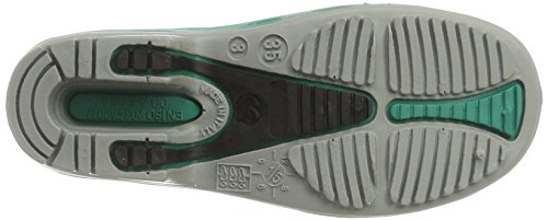 TROKLO' 140.0001, Zuecos de Trabajo Unisex Adulto, Verde Verde Suela Gris, 39 EU