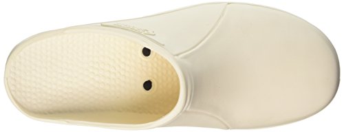 TROKLO' 141.0001, Zuecos de Trabajo Unisex Adulto, Bianco Bianco Suola Grigio, 38 EU