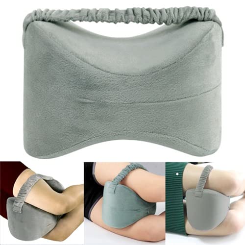 U-K Almohada ortopédica de espuma con memoria para las piernas, almohada ortopédica para la espalda, caderas, rodillas, apoyo para las piernas, alivio del cuerpo, cojín para dormir duradero