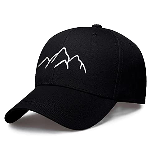 UKKO Gorras de Hombre Cordillera De Montaña para Hombre para Mujer Gorras De Béisbol Ajustable Snapback Tapas Papá Sombreros