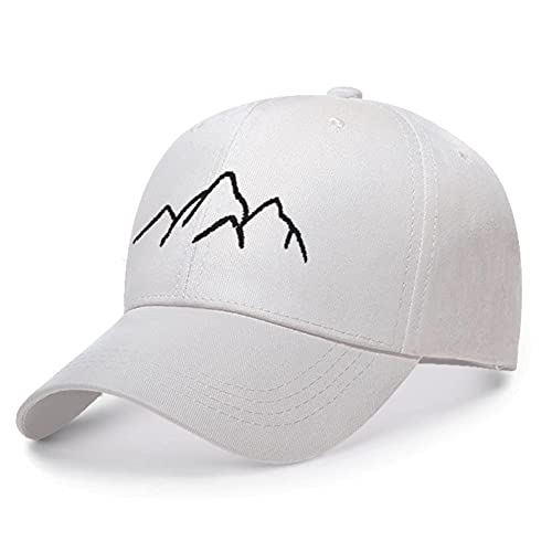 UKKO Gorras de Hombre Cordillera De Montaña para Hombre para Mujer Gorras De Béisbol Ajustable Snapback Tapas Papá Sombreros