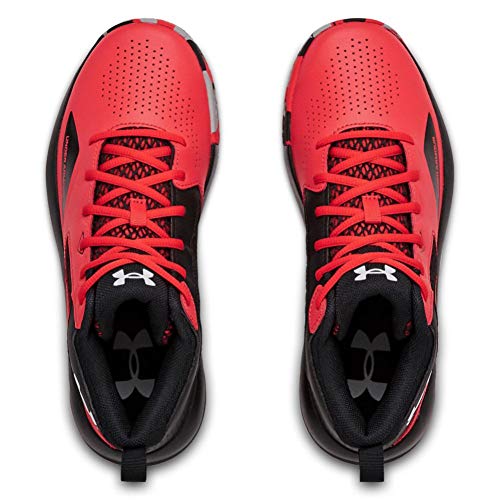 Under Armour Lockdown 5, Zapatillas de Baloncesto Unisex Adulto, Rojo (Versa Red/Black-601), 40 EU