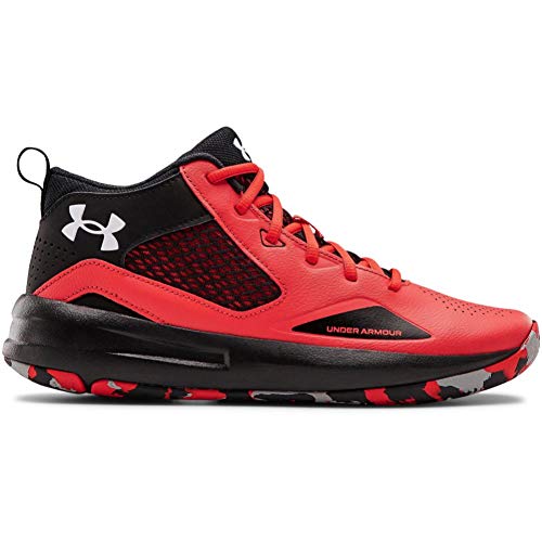 Under Armour Lockdown 5, Zapatillas de Baloncesto Unisex Adulto, Rojo (Versa Red/Black-601), 40 EU