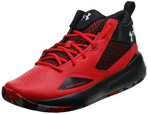 Under Armour Lockdown 5, Zapatillas de Baloncesto Unisex Adulto, Rojo (Versa Red/Black-601), 40 EU