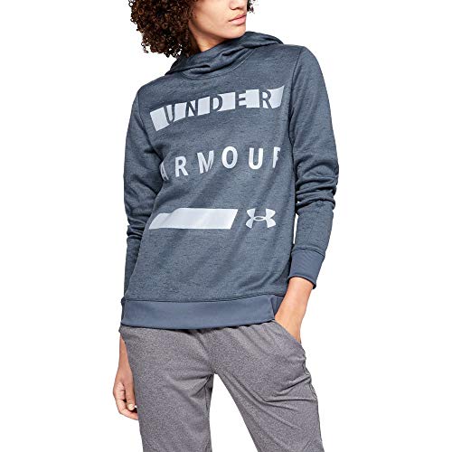 Under Armour - Sudadera de forro polar para mujer, Mujer, 1321142-496, Utility/Washed Blue, Small