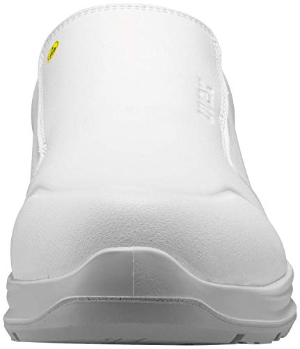 Uvex 1 zapatillas de trabajo Sport Hygiene S2, para el cuidado y la cocina, para hombre y mujer., color Blanco, talla 39 EU