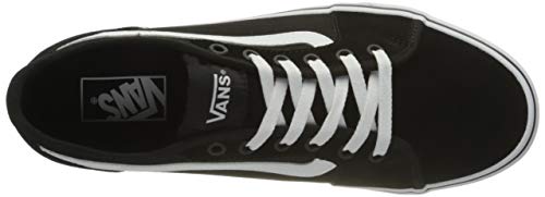 VANS Filmore Decon, Zapatillas Hombre, Suede/Canvas Blk/White, 42 EU