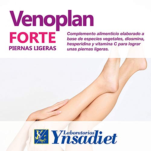 Venoplan Forte 30 Comprimidos| Piernas Cansadas| Piernas Ligeras| Castaño de Indias + Rusco + Centella Asiática| Ayuda a Mejorar la Circulación| Aquisana