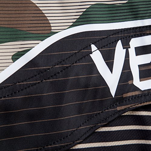 VENUM Camo Hero Pantalones Cortos de Entrenamiento, Hombre, Verde/marrón, XS