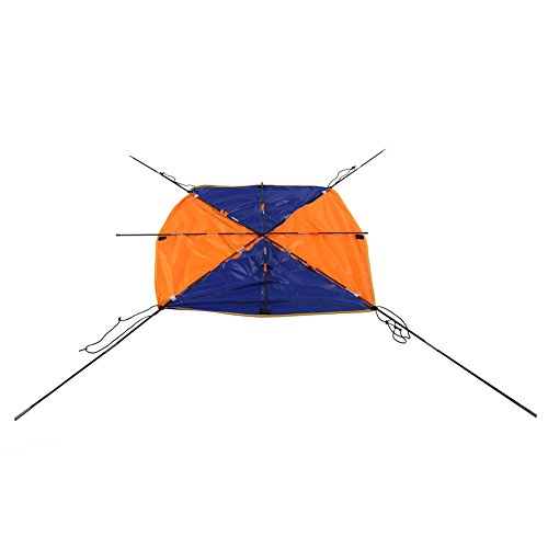 VGEBY1 Refugio Solar para Barcos, Opciones para 2-4 Personas Carpa para velero Toldo con toldo Parasol para Actividades acuáticas(4 Personas)