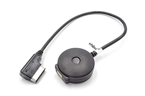 vhbw Adaptador Bluetooth USB, MMI-AMI para vehículos Mercedes Benz Clase C, Clase CLS a Partir de BJ 2010, Clase E, Clase M, Clase R, Clase S