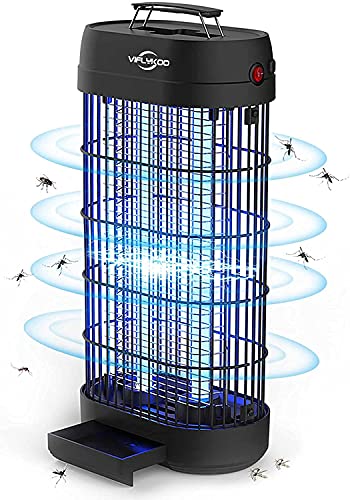 VIFLYKOO Lámpara Antimosquitos, 22W UV Lámpara Anti Mosquitos Destructora de Insectos eléctrica Sin químicos tóxicos,Trampas para Insectos Matamoscas Area efectiva 100㎡ para Interior ……