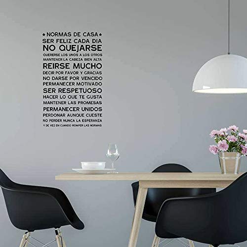 VINFUTUR Pegatinas Pared Decorativas Frases Español, 2 Juego de Pegatinas Citas Inspiradoras Vinilos Pared Frases Positivas Motivadoras Wall Stickers Letras para Dormitorio Hogar