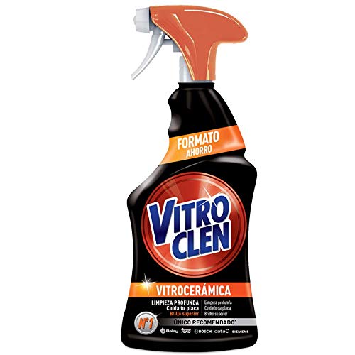 Vitroclen Limpiador Específico Para Placas De Vitrocerámica Pistola - 250 ml, Pack of 2