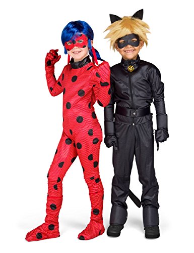 viving costumes Disfraz de Cat Noir niño Talla 4a5 años