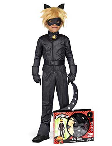 viving costumes Disfraz de Cat Noir niño Talla 4a5 años