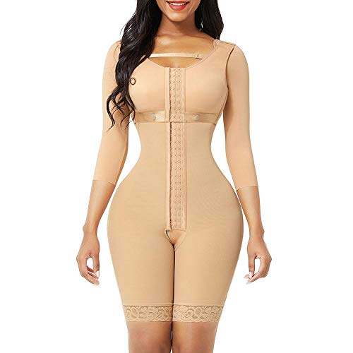 Vlejoy Entrenador de cintura Cuerpo Completo Shaper Body Colombiano Reductivo Faja Levantador de Culos Cintura Entrenador Adelgazamiento Shapewear Post Liposucción Muslo Recortadora