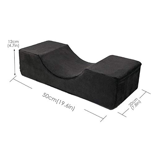 Volwco Almohada De Salón De Belleza para La Extensión De Pestañas, Cómodo Cuero De PU Impermeabilizante De Pestañas Impermeable, Almohadas Cervicales Ayuda A Proteger El Cuello