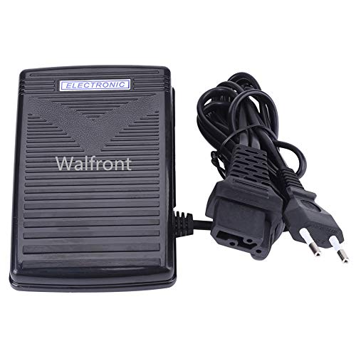 Walfront Pedal de Control de Velocidad Controlador de Pedal de Pie para Máquina de Coser 200-240V Enchufe de la UE