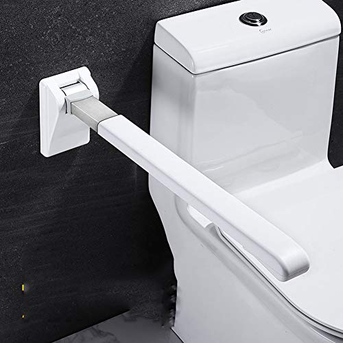 WANGXNCase Barras Minusvalidos WC,Baño De Agarre Asidero De Seguridad Montado En La Pared, Barra Abatible Inoxidable para Baño Adaptado a Personas Mayores O con Minusvalías