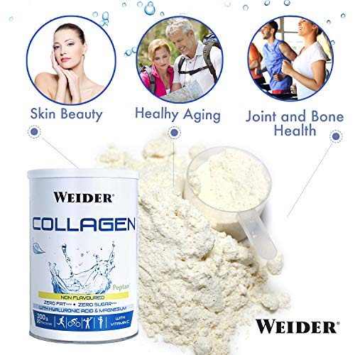 Weider Nutrition Collagen Duplo 2 Unidades 600 g. Ideal para dieta Keto. 2 meses de tratamiento.