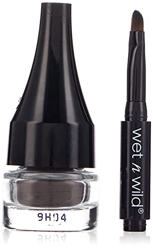 Wet n Wild - Eye Brow Pomade, Gel para Cejas con Aplicador, Fórmula de Gel-Crema de Larga Duración, Textura Cremosa para Un Aspecto Natural, Cejas Perfectas - Vegan, Brunette