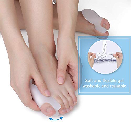 WHBQ Separador Dedos Pie, Corrector De Juanetes para Tratar Y Prevenir Varios Problemas En Los Pies, Hallux Valgus Dedo Martillo1 Set