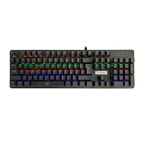 Woxter Stinger Elite Kit - Kit Gaming para Profesionales, Teclado Mecánico, Ratón Óptico, Pad de Microfibra 75 x 28, Auriculares con Micrófono, Retroiluminado RGB