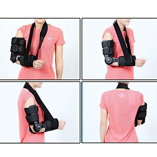 WY-Elbow Bisagras Cabestrillo Brazo - Férula para inmovilizador del Codo - Apoyo para el Codo para la tendinitis, Alivio para el Dolor del Codo - para Hombres, Mujeres