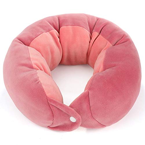 XIAOJIEJIE Almohada de Viaje Protector De Cuello Almohada En Forma De U, Reposacabezas, Reposacabezas, Avión Portátil, Tren, Vértebra Cervical, Almohada En Forma De U, Cojín para El Almuerzo