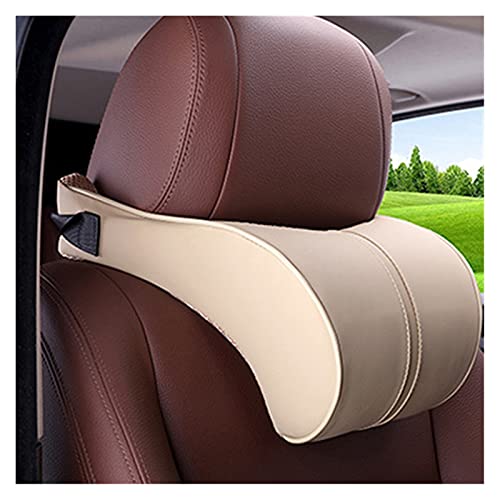 XIAOPING Ajuste para Nissan X-Trail Xtrail T32 T31 2017 2018 2019 2020 Cuello de Cuello de Cuello de Cuello de Cuello de Cuello de la Almohada de la Almohada Cojín Trasero (Color : Beige)