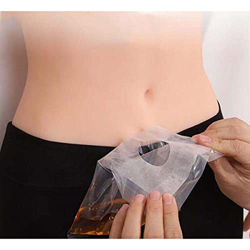 XINTONGSPP Cinturón de estoma, Bolsa de ostomía intestinal desechable, Bolsa de ostomía Simple, Bolsa de heces anorectales Adhesiva de una Sola Pieza Bolsillo Cerrado 60 Piezas