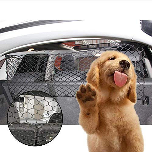 XuBa Práctico coche arranque mascota separación red valla seguridad barrera automotriz mascotas barreras