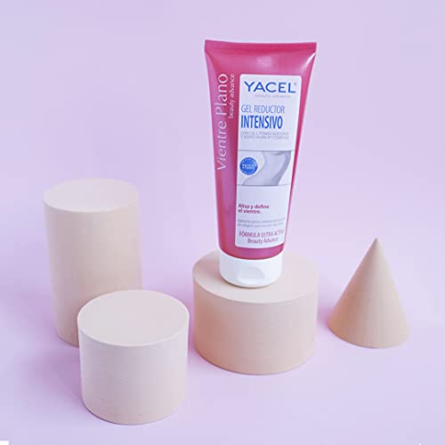 YACEL VIENTRE PLANO | Gel Reductor Intensivo | Alisa y Define el Vientre | 200 ml.