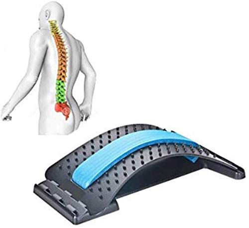 YAYY Dispositivo de Estiramiento de Espalda Alivia el Dolor Muscular Hernia de Disco Ciática Escoliosis Camilla de Espalda Soporte y Alivio del Dolor Upgrade