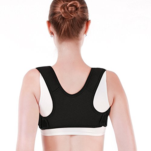 Yotown Corrector de Postura de la clavícula del Apoyo, Ajustable Hombro Postural Correction Band Jorobado Back Pain Relief Corrector Brace, para Adolescentes, Mujeres y Hombres