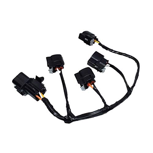 YUFENGJIAO 27350-2B000 la bobina de encendido del cable del enchufe del arnés del alambre en forma for el Kia Rio Alma Ceed Cerato Forte Spectra Rondo Hyundai Elantra Accent 1.6L ( Color : Black )