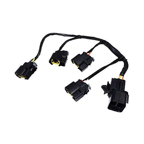 YUFENGJIAO 27350-2B000 la bobina de encendido del cable del enchufe del arnés del alambre en forma for el Kia Rio Alma Ceed Cerato Forte Spectra Rondo Hyundai Elantra Accent 1.6L ( Color : Black )