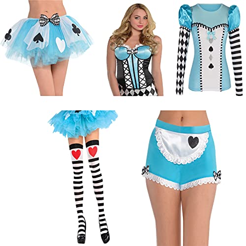 Yummy Bee - Alice In Wonderland Corsé - Disfraz de cuento de hadas para mujer - (talla S/M 6 8 10)