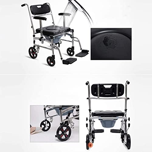 YUXINCAI Auxiliar Sillas De Ruedas Autopropulsadas Silla De Ruedas para Deportes Recreativos, Silla De Ruedas Plegable De Viaje Portátil Y Liviana, Adecuada para Uso En Interiores Y Exteriores